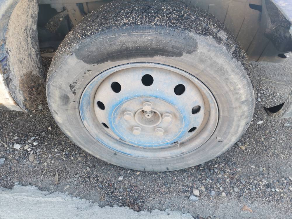 5X170 Opel Movano 2000 Komplet stalowych felg R16 - Thumbnail 4