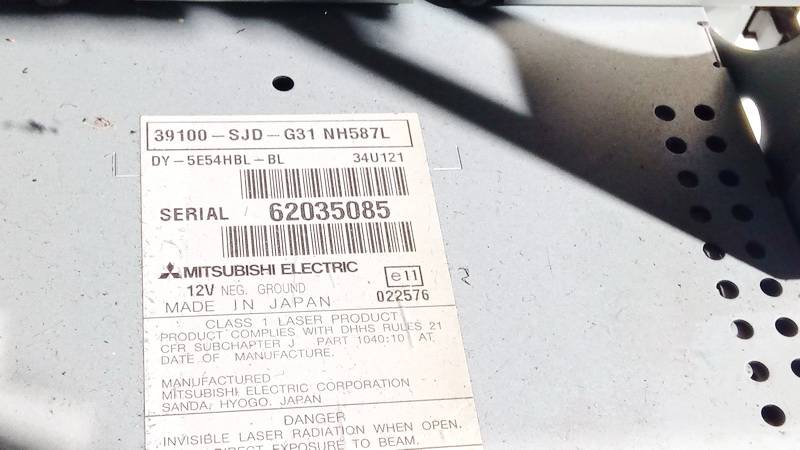 39100SJDG31 Honda FR-V 2006 Autoradio - Thumbnail 4