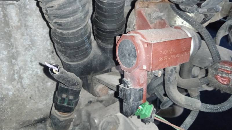 9652570180 Peugeot 307 2004 Electrical selenoid (Electromagnetic solenoid) - Thumbnail 2