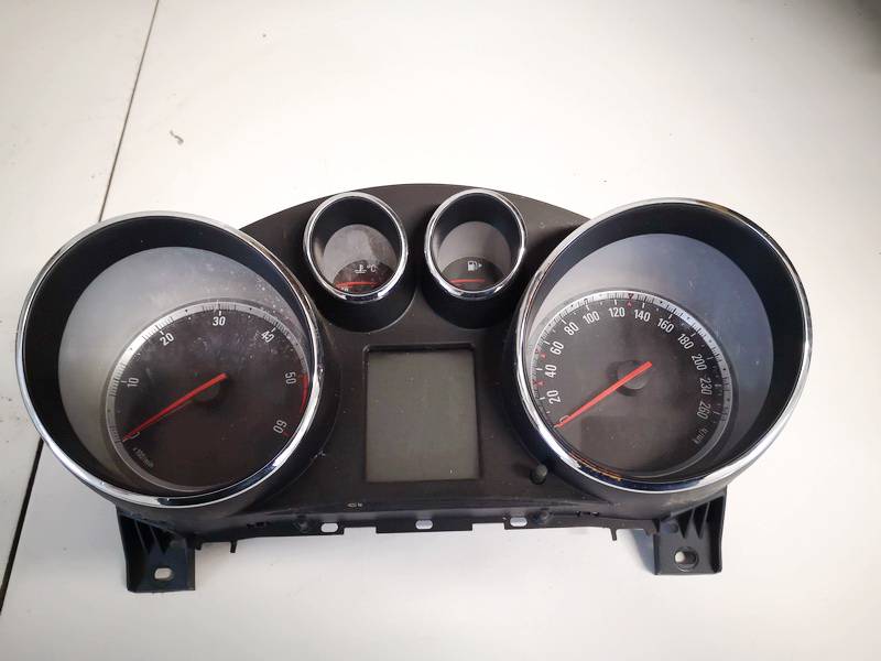 13327313 Opel Insignia 2010 Spidometras - prietaisu skydelis