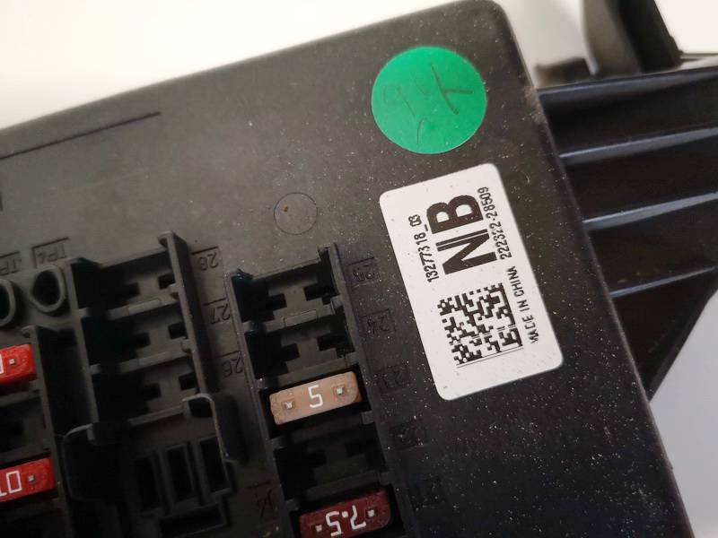 13277318 Opel Insignia 2010 General Module Comfort Relay (Unit) - Thumbnail 2