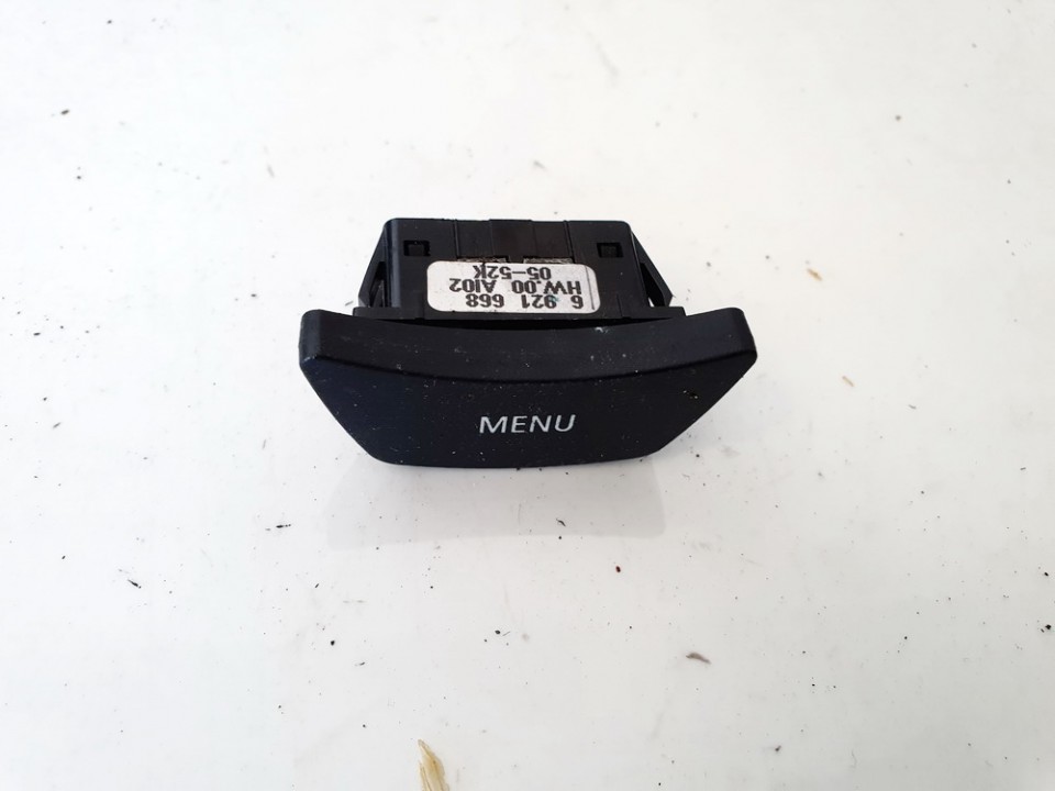 6921668 BMW 5-Series 2006 Radio control switch (Switch radio Control)