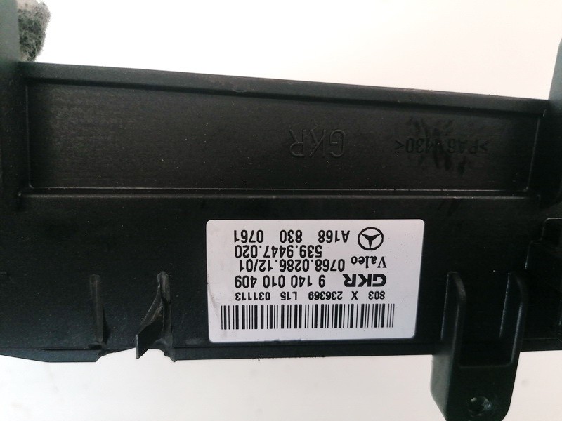 A1688300761 5399447020 Electric Auxiliary Heater Element Unit MercedesBenz ACLASS 2004 1.7L