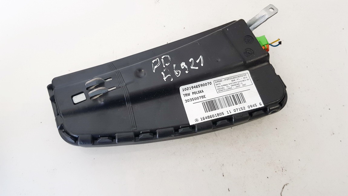 A1648601805 Mercedes-Benz R-CLASS 2008 Sēdekļa drošības spilvens SRS - Thumbnail 3