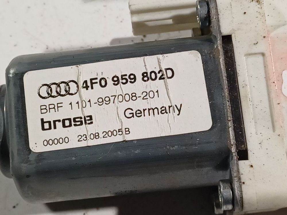 4F0959802D Audi A6 2005 Window Motor - FRONT RIGHT - Thumbnail 5