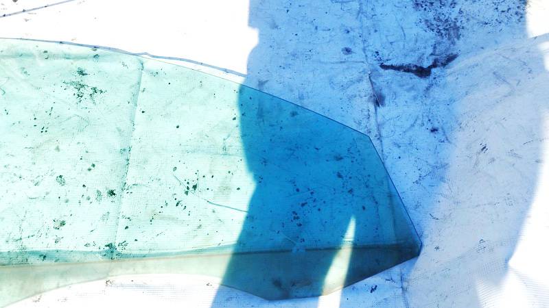 AS2 Volkswagen Passat 2006 Seitenscheibe Fenster Seiten Scheibe Vorne Rechts - Thumbnail 2