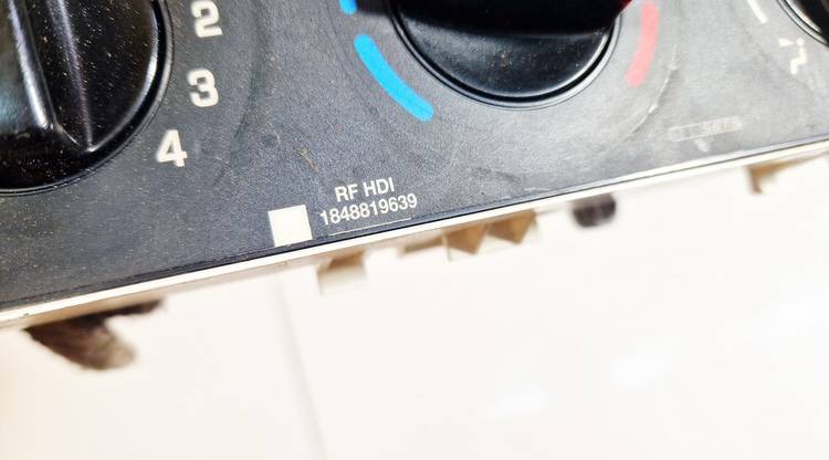 1848819639 Peugeot Partner 2005 Climate Control Panel (heater control switches) - Thumbnail 3