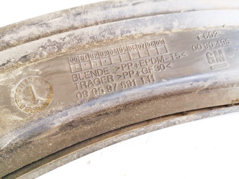 090597591 Opel Zafira 2000 Poszerzenie błotnika (listwa nadkola) - PRZEDNIE LEWE - Thumbnail 3