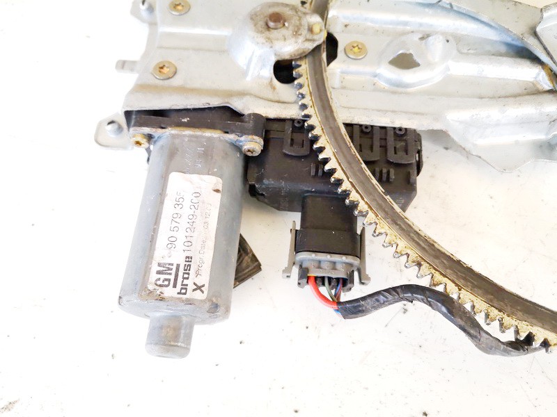 90579355 Opel Zafira 2001 Silnik podnośnika szyby drzwi - PRZEDNIE LEWE