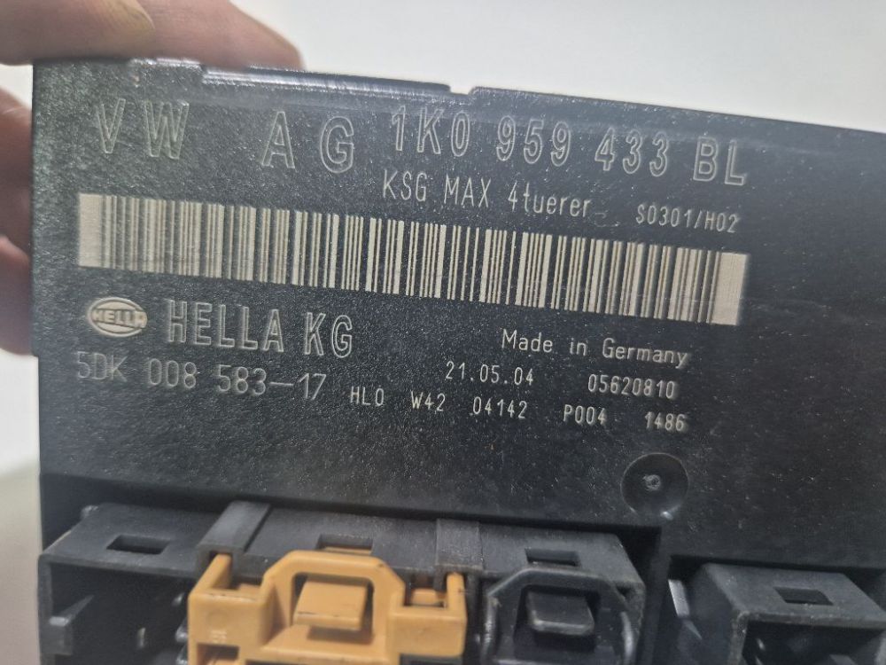 1K0959433BL Volkswagen Golf 2004 Confort Contrôle Module - Thumbnail 5